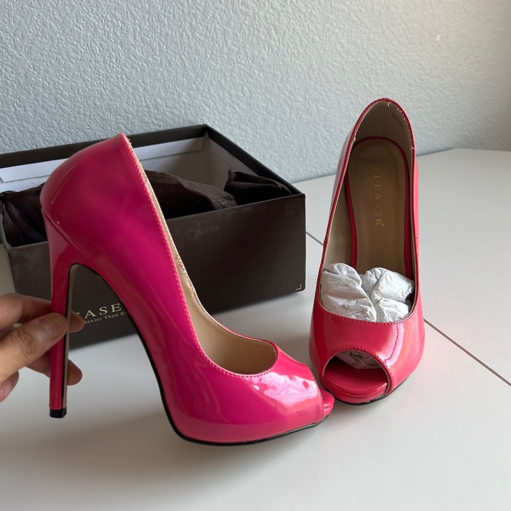 Sexy Hot Pink Stilettos